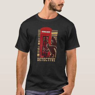 Untersuchung von Detektiv-Privatdetektiven T-Shirt