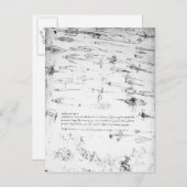 Untersuchungen von Fußsoldaten und Pferden in Postkarte (Vorne/Hinten)