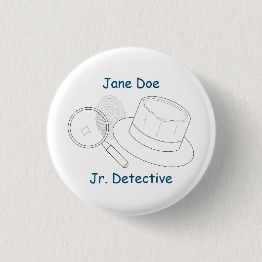 Untersuchungskommission für Kriminalromane Button (Vorderseite)