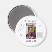 Untersuchungskommission für Kriminalromane Magnet (Vorderseite/Rückseite)