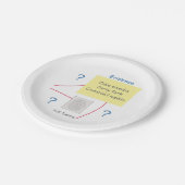 Untersuchungskommission für Kriminalromane Pappteller (Schrägansicht)