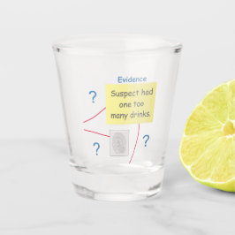 Untersuchungskommission für Kriminalromane Schnapsglas