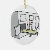 Untersuchungsrichter-Leichenschauhaus-Raum Keramik Ornament (Rechts)