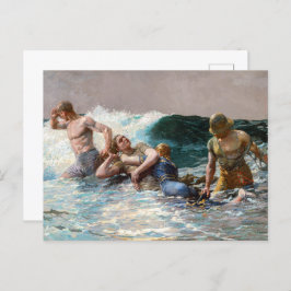 Untertasse | Winslow Homer | Postkarte
