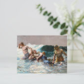 Untertasse | Winslow Homer | Postkarte (Stehend Vorderseite)