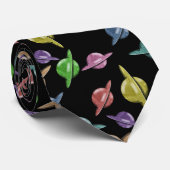 UNTERTASSEN-UFO-MUSTER durch Jetpackcorps Krawatte (Gerollt)