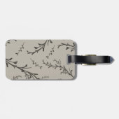 Untertriebener Blumenherr und Frau Personalized Gepäckanhänger (Rückseite horizontal)