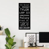 UNTERWACHSSIGKEIT TYLER POSTER (Heimbüro)