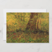 Unterwachstum von Vincent van Gogh Einladung (Vorderseite)