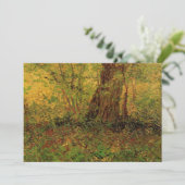 Unterwachstum von Vincent van Gogh Einladung (Stehend Vorderseite)