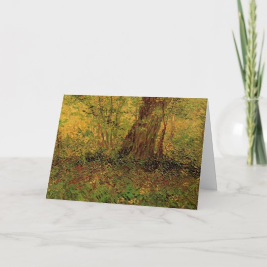 Unterwachstum von Vincent van Gogh Karte (Vorderseite)