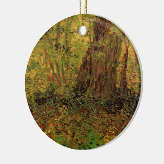 Unterwachstum von Vincent van Gogh Keramikornament (Links)