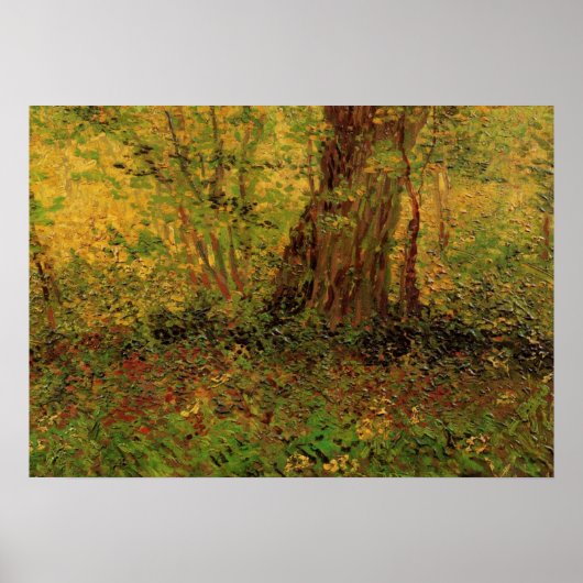 Unterwachstum von Vincent van Gogh Poster (Vorne)