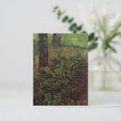 Unterwachstum von Vincent van Gogh Postkarte (Stehend Vorderseite)