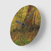 Unterwachstum von Vincent van Gogh Runde Wanduhr (Winkel)