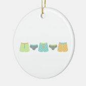 Unterwäsche Keramik Ornament (Links)