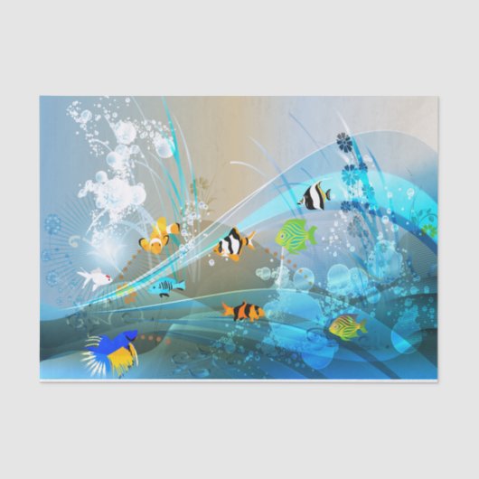 Unterwasser 1 seidenpapier (Vorderseite)