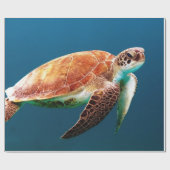 Unterwasser-24-Wrapping Paper Geschenkpapier (Flach)