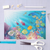 Unterwasser 2 seidenpapier (Handwerk)