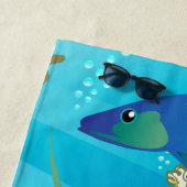 Unterwasser 2 Strandhandtuch (Beispiel)