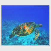 Unterwasser-30-Packpapier Geschenkpapier (Flach)