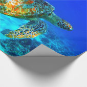 Unterwasser-30-Packpapier Geschenkpapier (Ecke)