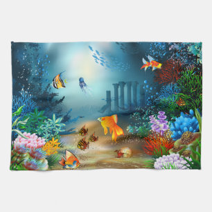 Unterwasser 4 Küchentücher