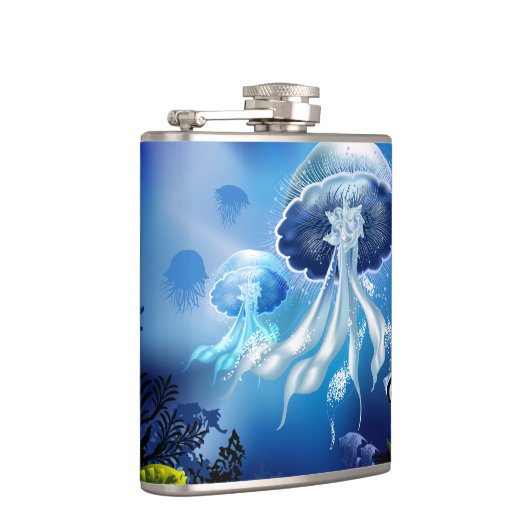 Unterwasser-6-Kolben Flachmann (Rechts)