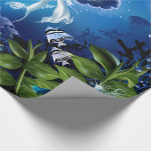 Unterwasser-6A-Schleifpapier Geschenkpapier (Ecke)