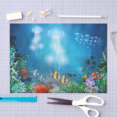 Unterwasser 7 seidenpapier (Handwerk)