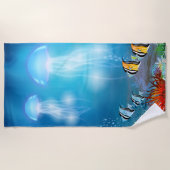 Unterwasser 7 Strandtuch (Vorderseite)