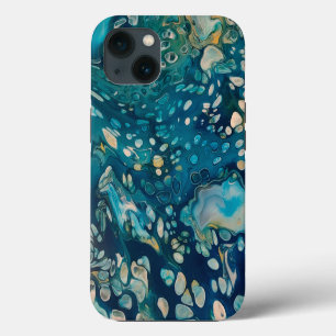 Unterwasser-Abstrakt-Fantasy   iPhone 13 Hülle
