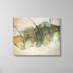 Unterwasser-Algen-Leinwandkunst Leinwanddruck