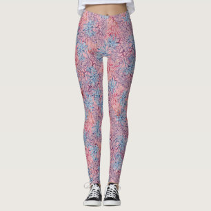 Unterwasser-Aquarell-Komposition Serie Design 5  Leggings