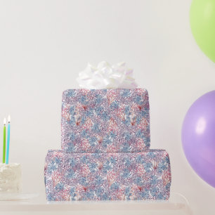 Unterwasser-Aquarell-Zusammensetzung Reihe Design Geschenkpapier