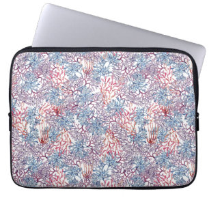 Unterwasser-Aquarellkomposition Serie Design 5 Laptopschutzhülle