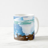 Unterwasser-Arktis Kaffeetasse (VorderseiteRechts)