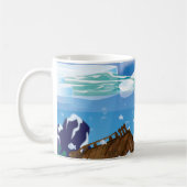 Unterwasser-Arktis Kaffeetasse (Links)