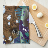 Unterwasser-Arktis Küchentuch (Viertel Falte)