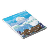 Unterwasser-Arktis Notizblock (angewinkelt)