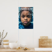 Unterwasser-Autistic Boy Sensory Journey Awareness Poster (Küche)