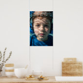 Unterwasser-Autistic Boy Sensory Journey Awareness Poster (Küche)