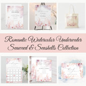 Unterwasser | Brautparty an der Küste Einladung