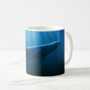Unterwasser Buckelwal Kaffeetasse