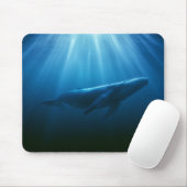 Unterwasser Buckelwal Mousepad (Mit Mouse)