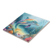Unterwasser-Dolphin Fliese (Seite)