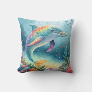 Unterwasser-Dolphin Kissen