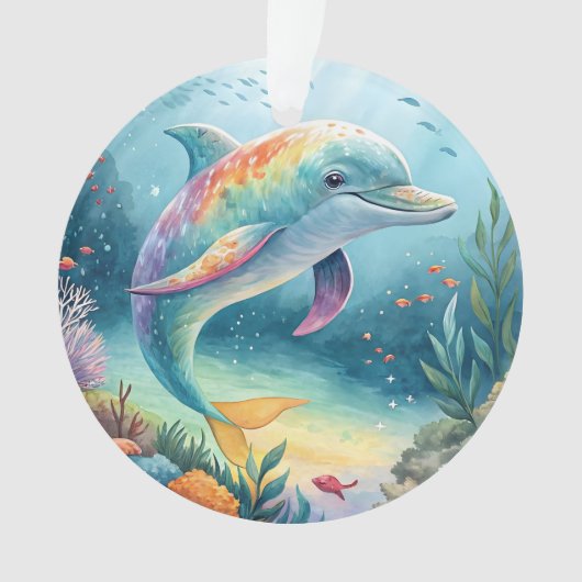 Unterwasser-Dolphin Ornament (Vorderseite)