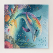 Unterwasser-Dolphin Puzzle (Horizontal)