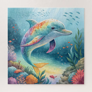 Unterwasser-Dolphin Puzzle